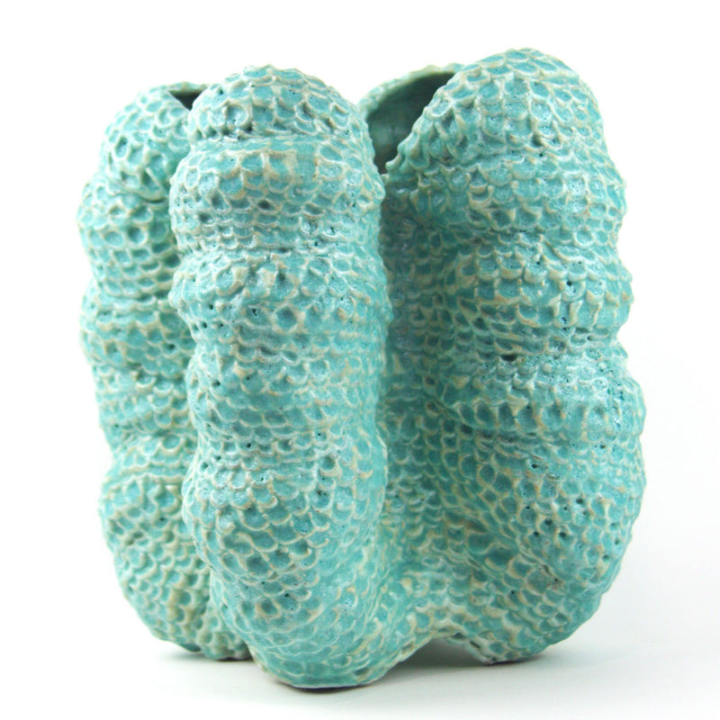 Emerald Coil Vase - Petroff Gallery -  - Kim Ross - Emerald Coil Vase