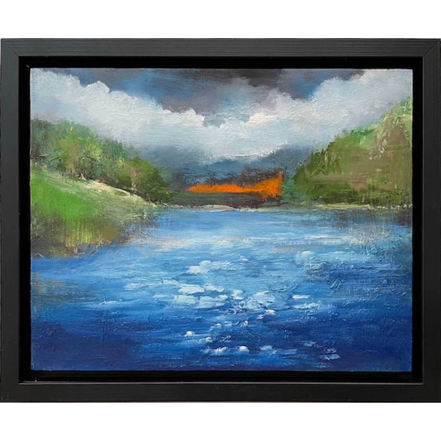 End of the Lake 11" x 14" - Petroff Gallery -  - Paul Chester - The End of the Lake, 11" x 14"