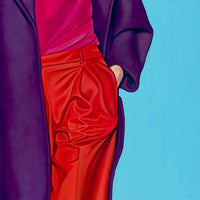 Everybody Is Looking For Something 15" x 15" - Petroff Gallery -  - Celine Gabrielle - Everybody is looking for something 15x15
