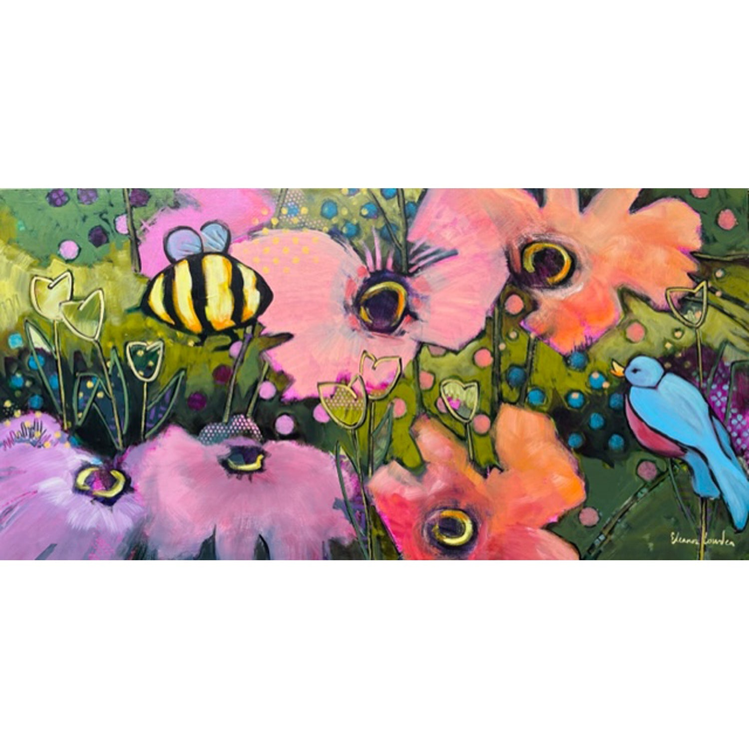 Everything is Relative 24" x 48" - Petroff Gallery -  - Eleanor Lowden - Everything is Relative, 24" x 48"