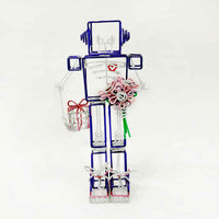 Robot Purple - Petroff Gallery - Mixed Media Art