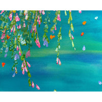 Falling Petals 54" x 54" - Petroff Gallery - Painting