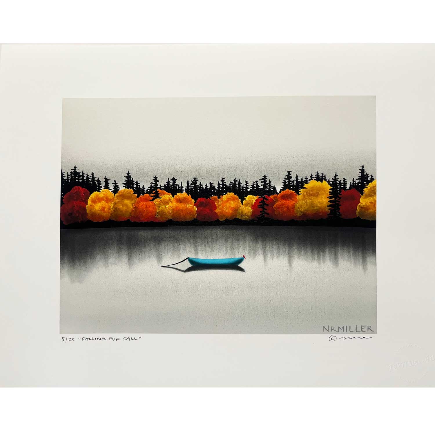 Falling For Fall 11" x 14" Petroff Gallery 