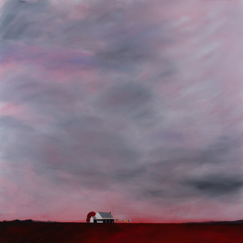 Farm #1619 36" x 36" - Petroff Gallery -  - Mike Smith - Farm #1619