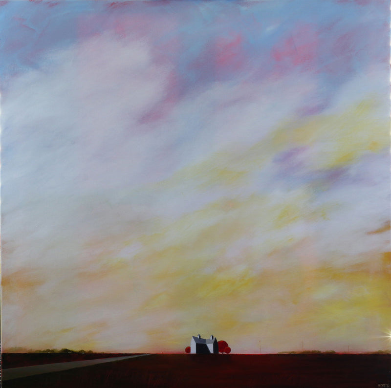 Farm #2919 36" x 36" - Petroff Gallery -  - Mike Smith - Farm #2919