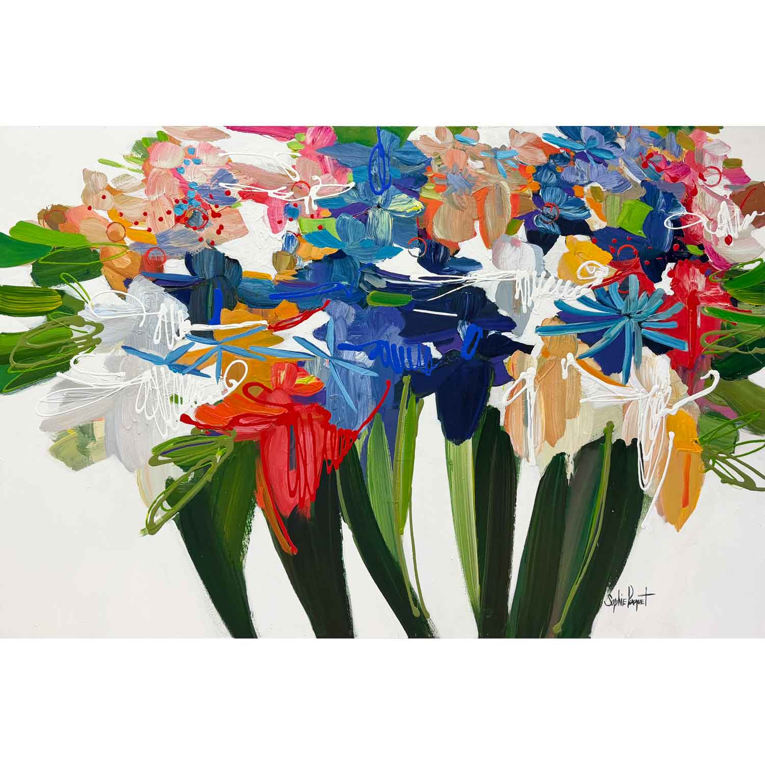 Feels Like Love! 40" x 60" - Petroff Gallery - Painting