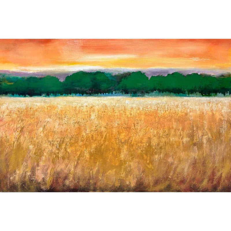 Field Forest 40" x 60" - Petroff Gallery - Painting