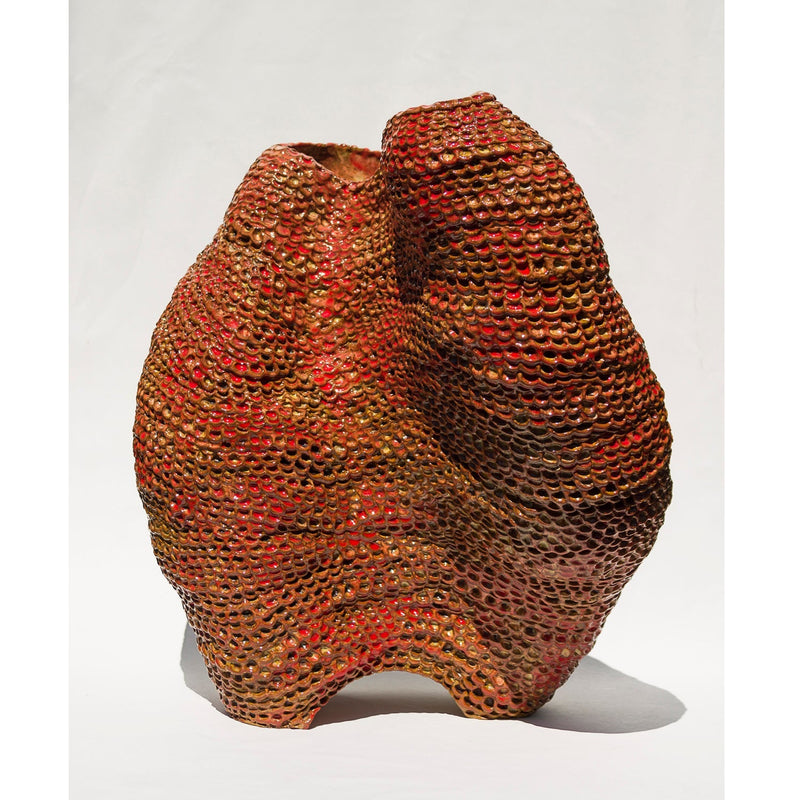 Fire Coil Vase - Petroff Gallery