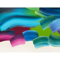 Flow 73 24" x 48" Detail View - Petroff Gallery - Painting