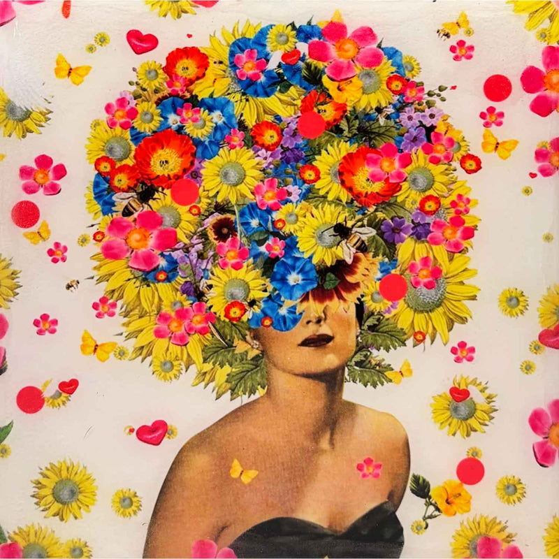 Flower Brain 6" x 6" - Petroff Gallery - Photography