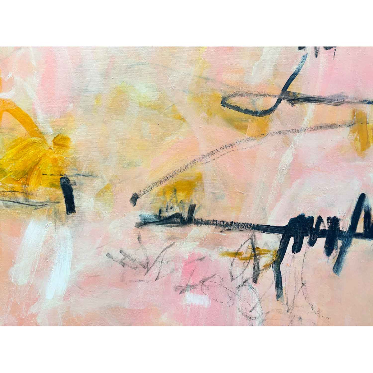 Flushed 36" x 36" - Petroff Gallery - Painting