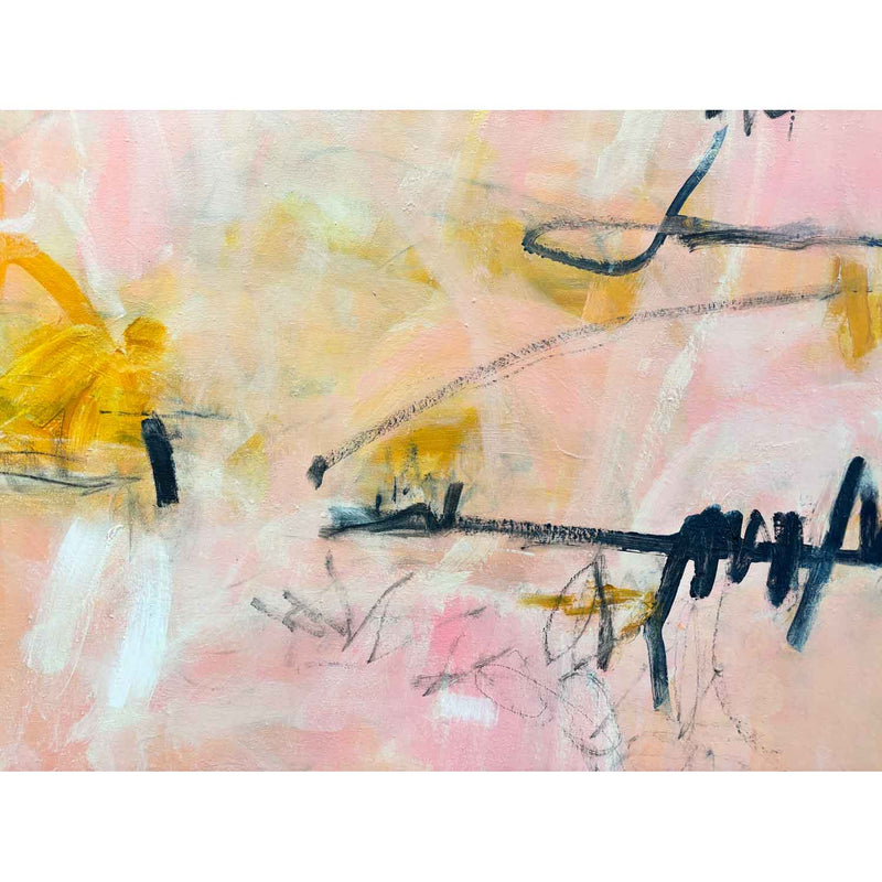 Flushed 36" x 36" - Petroff Gallery - Painting