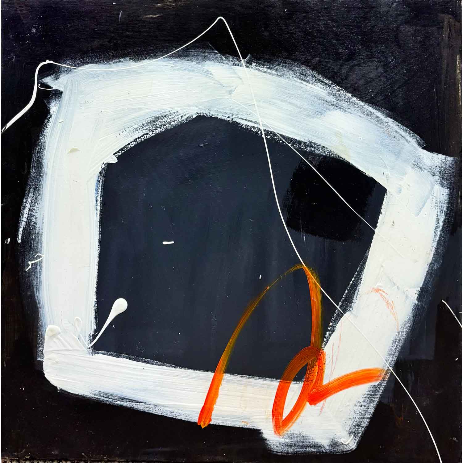 Fly Me To The Moon 20" x 20" - Petroff Gallery - Painting