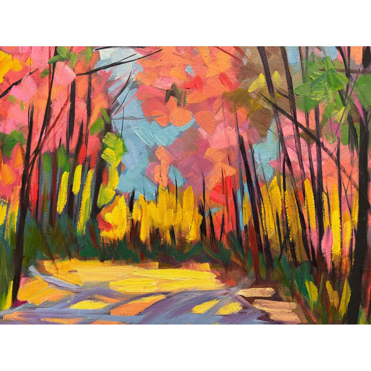 Follow Your Heart 48" x 30" - Petroff Gallery - Painting