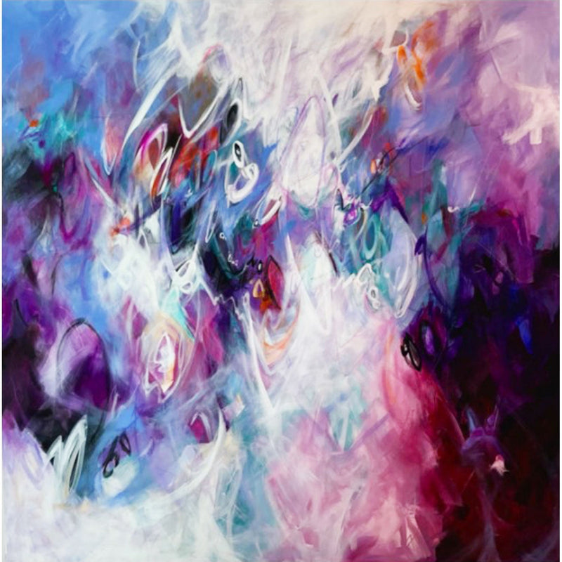 Forever and A Day #2 60" x 60" - Petroff Gallery -  - Elaine Gitalis - Forever and A Day #2, 60" x 60"