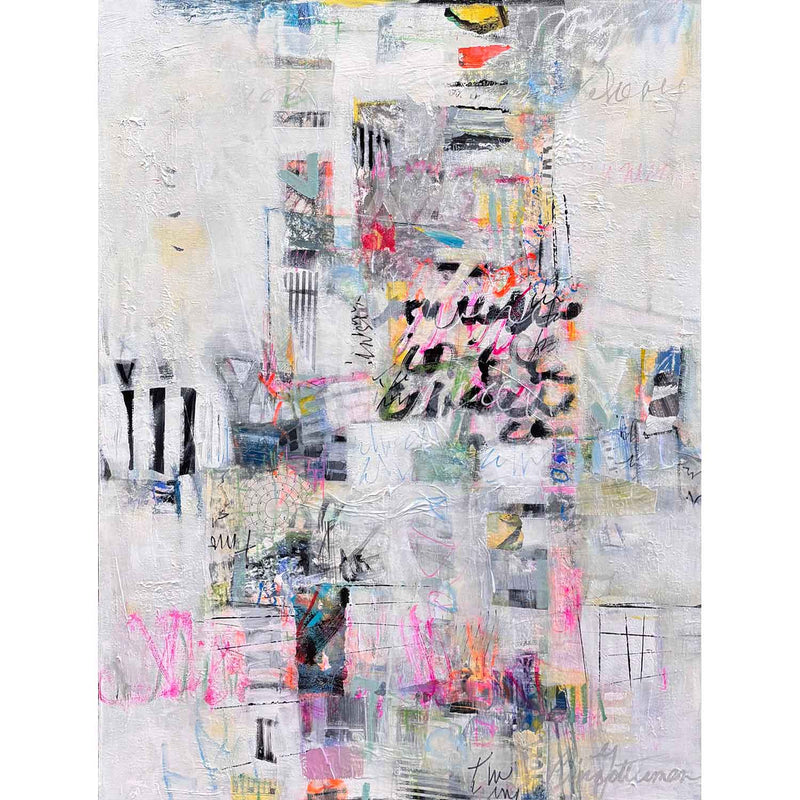 Fragments 2 40" x 30" - Petroff Gallery - Painting