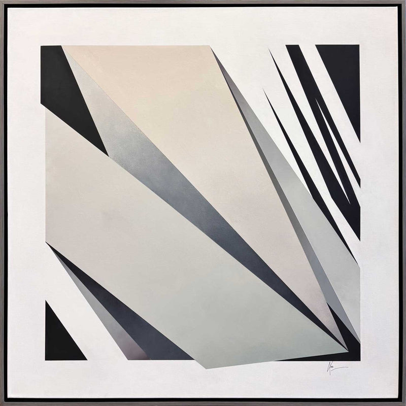 Fragments 3 36" x 36" - Petroff Gallery - Painting