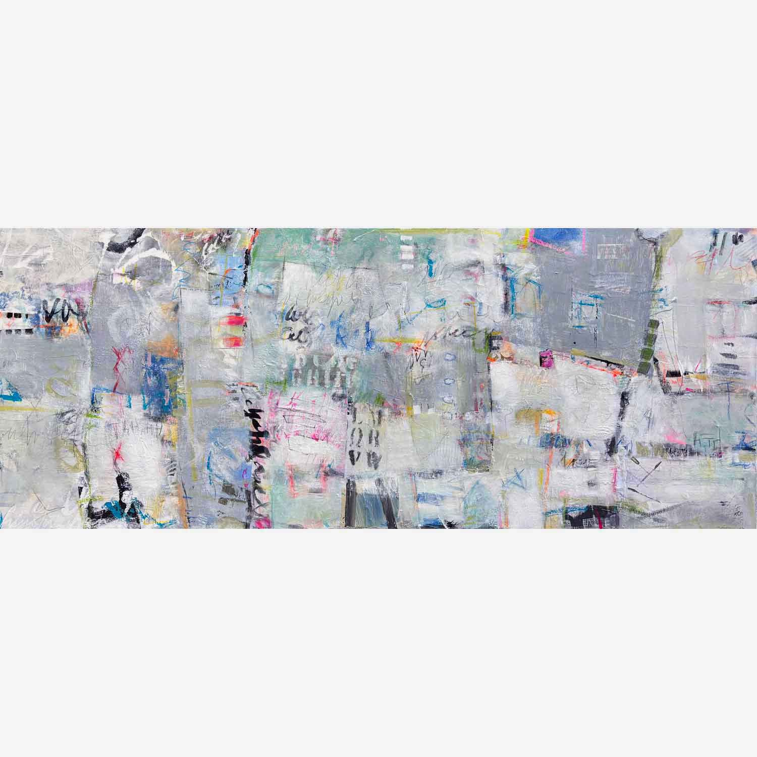 Fragments 24" x 60" - Petroff Gallery - Painting