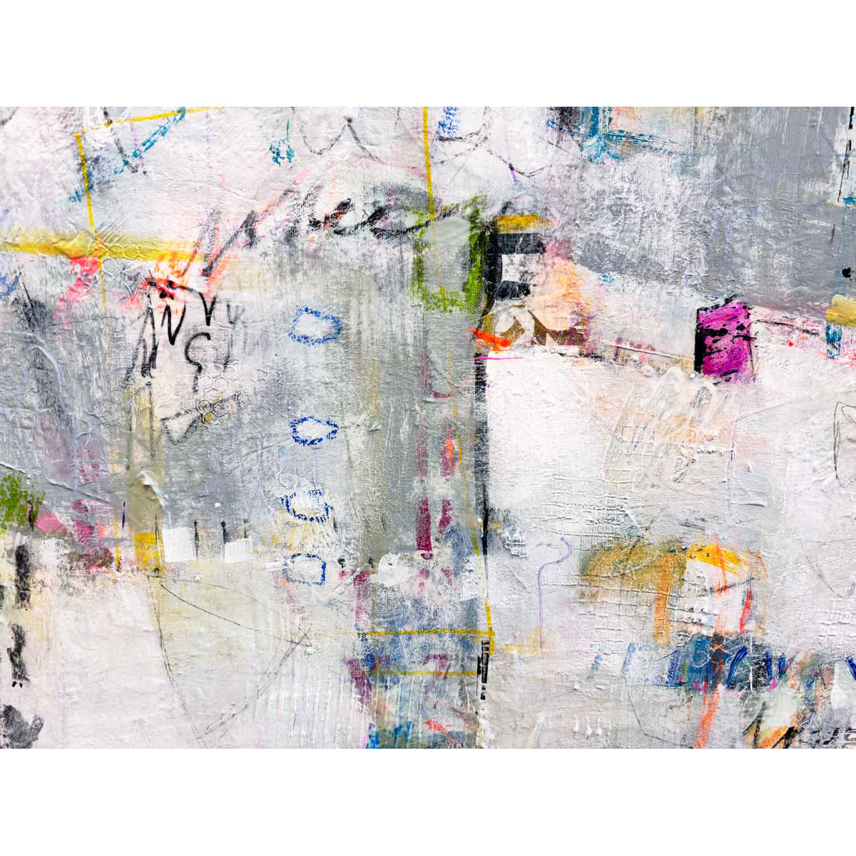 Fragments 24" x 60" - Petroff Gallery - Paintings