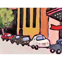 Frans Restaurant 12" x 12" - Petroff Gallery - Painting