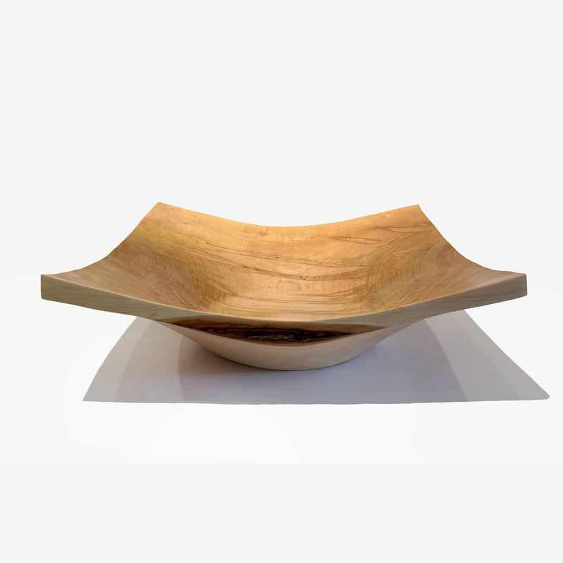 Square Edge Bowl - Petroff Gallery - Wood Art
