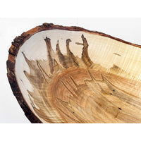 X-Large Red Maple Bowl 1 - Petroff Gallery - Wood Art
