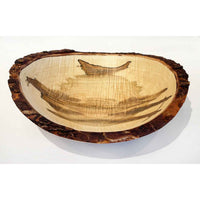 Small Red Maple Bowl 1 - Petroff Gallery - Wood Art