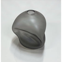 Small Smoke Grey Pebble Vase