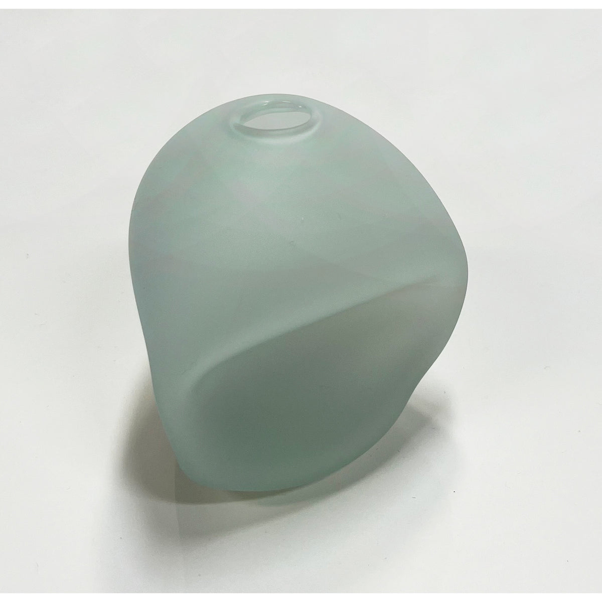 Goodbeast Design - Small Jade Pebble Vase, 4" x 4" x 4"