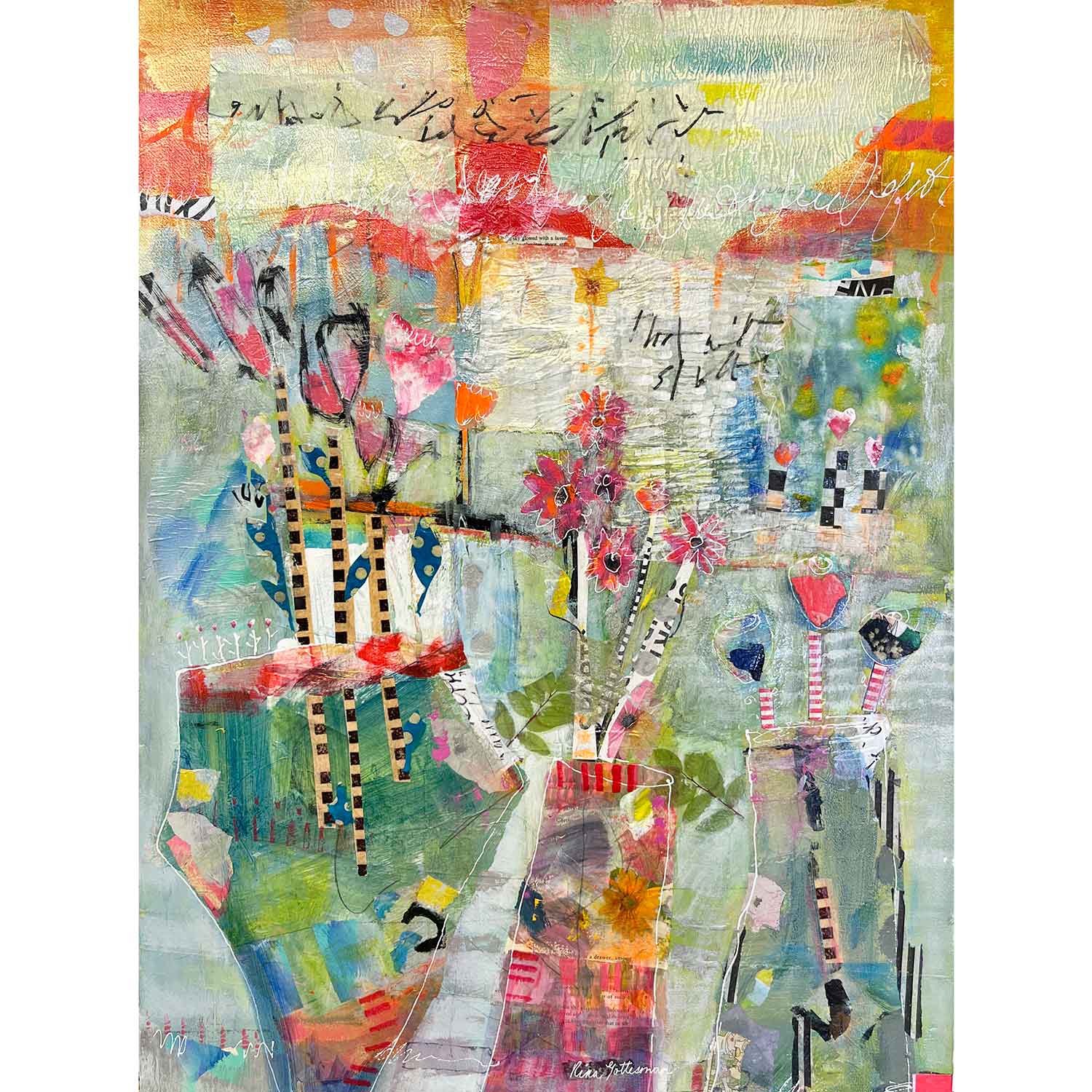 Chorus 2 30" x 22" - Petroff Gallery - Paintings