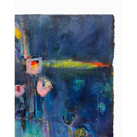 Shady Blues 30" x 22" - Petroff Gallery - Painting