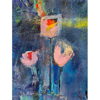 Shady Blues 30" x 22" - Petroff Gallery - Painting