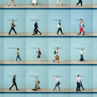 Gallery District, NYC 22" x 28" Petroff Gallery 