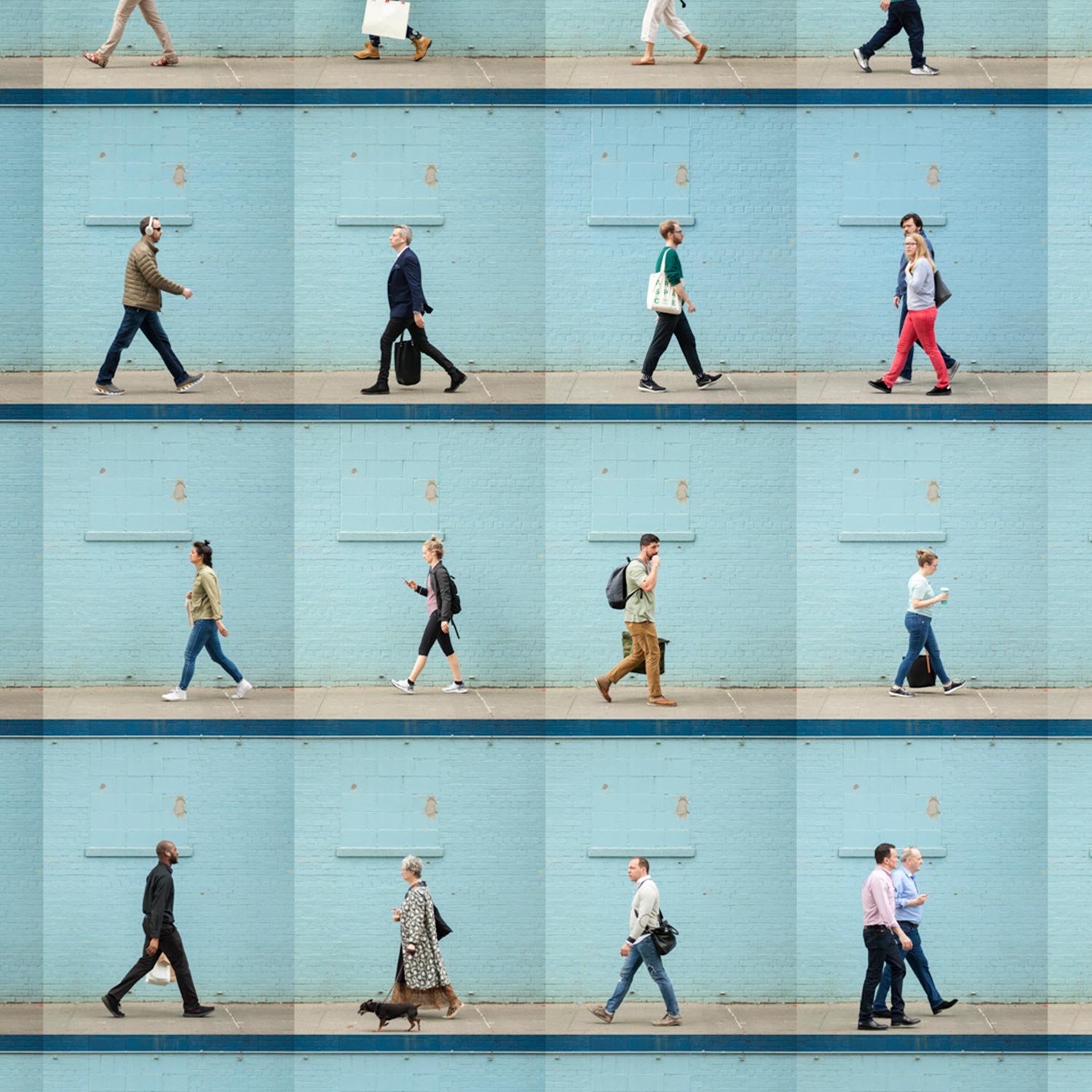 Gallery District, NYC 22" x 28" Petroff Gallery 