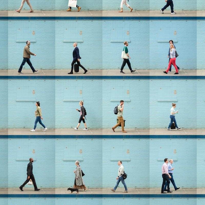 Gallery District, NYC 22" x 28" Petroff Gallery 