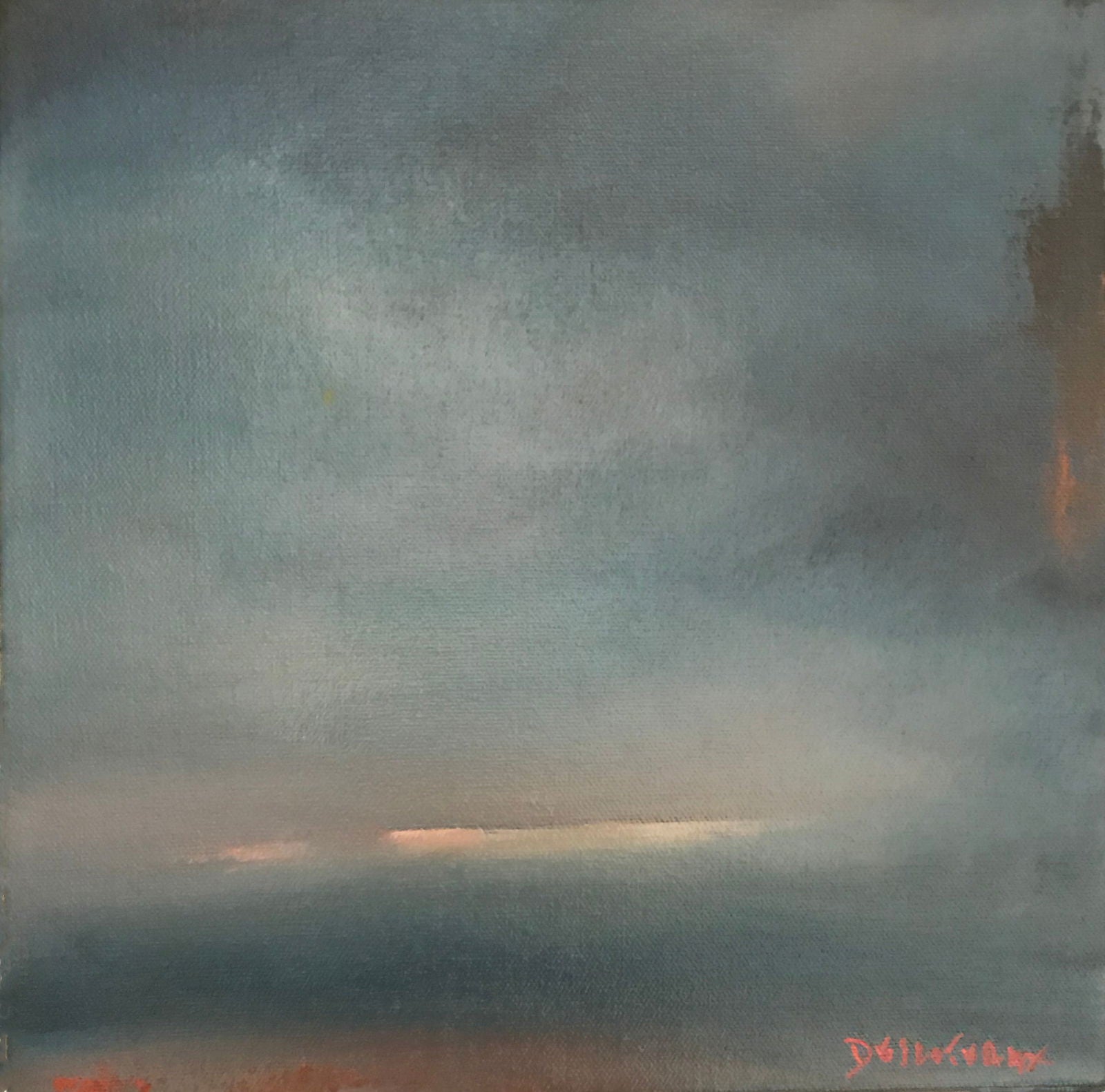 Gloaming 12" x 12" - Petroff Gallery -  - Jacques Descoteaux - gloaming