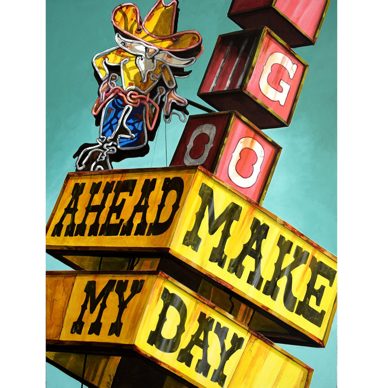 Go Ahead 40" x 30" - Petroff Gallery -  - Rob Croxford - Go Ahead 40" x 30"