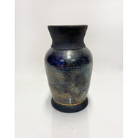 Gold Kintsugi Foot Vase - Petroff Gallery -  - Catherine Harasymiw - Gold Kintsugi Foot Vase, 7.5" x 4.5" x 4.5"