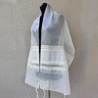 Gold Voile Tallit - Petroff Gallery -  - Gabrieli - Gold Tallit 