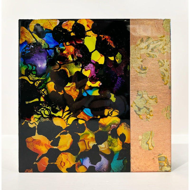 Golden Hour 2 8"x8" - Petroff Gallery -  - Elaine Clarfield Gitalis - Golden hour 2 8x8