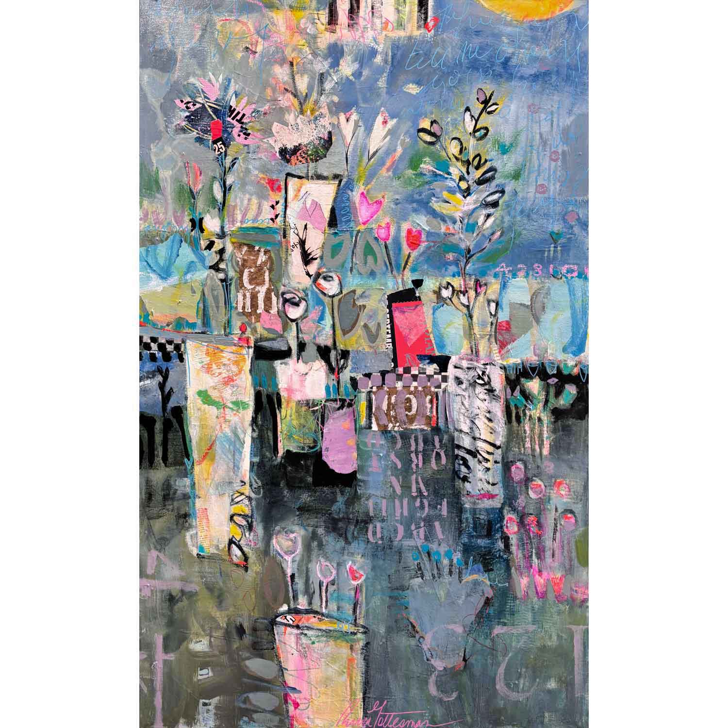 Good Day Sunshine 48" x 30" - Petroff Gallery - Painting