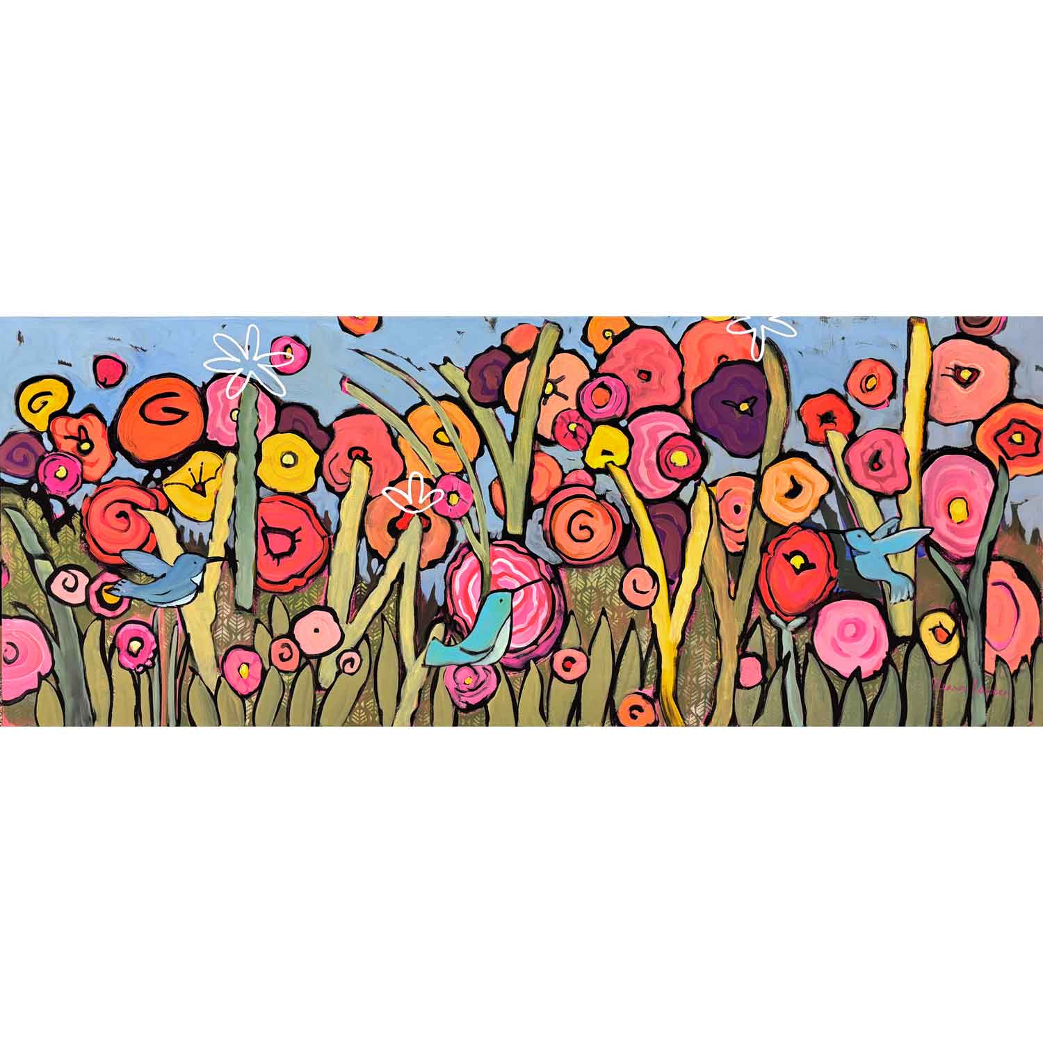 Good Things 24" x 60" - Petroff Gallery - Painting