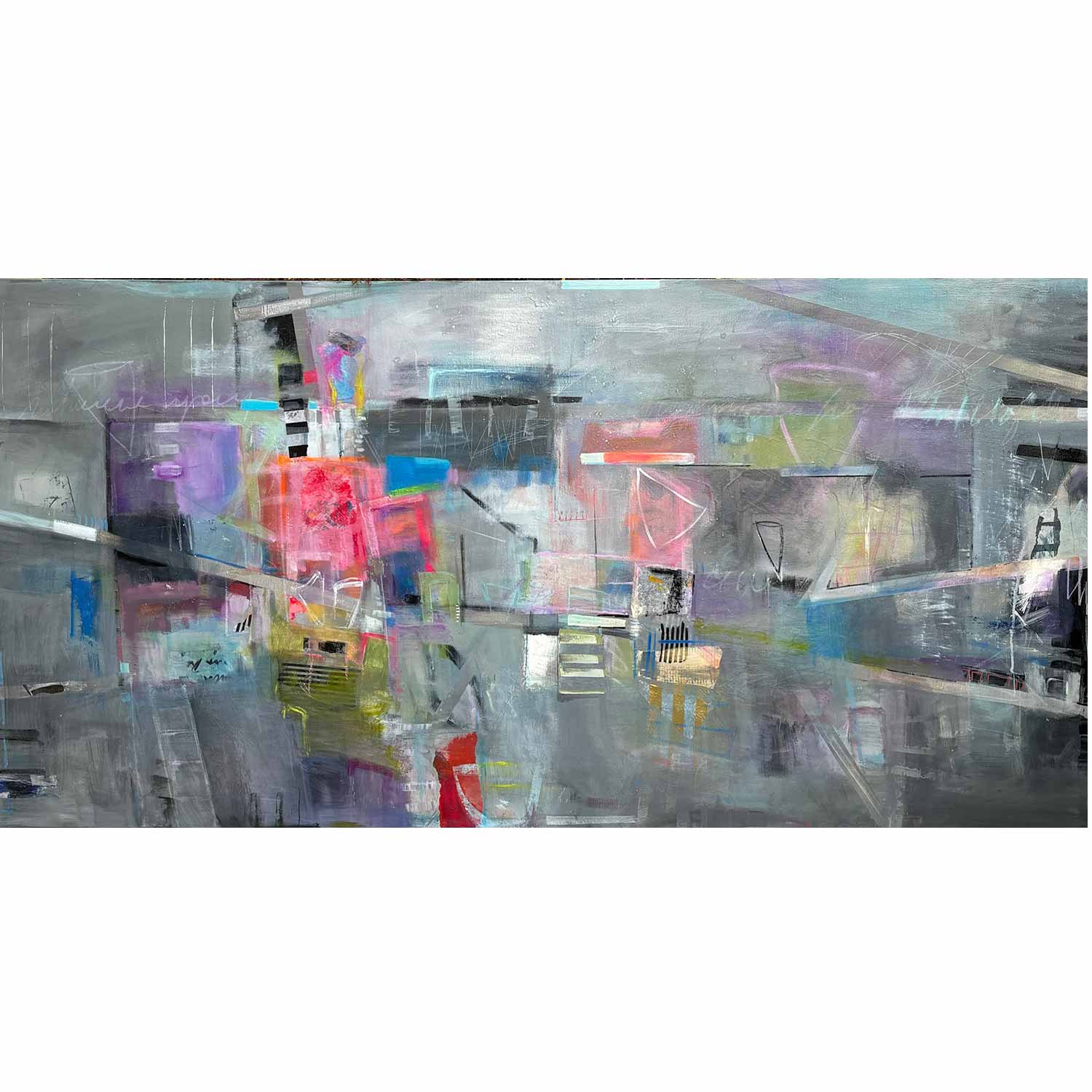 Good Times Live Here 36" x 72" Petroff Gallery 