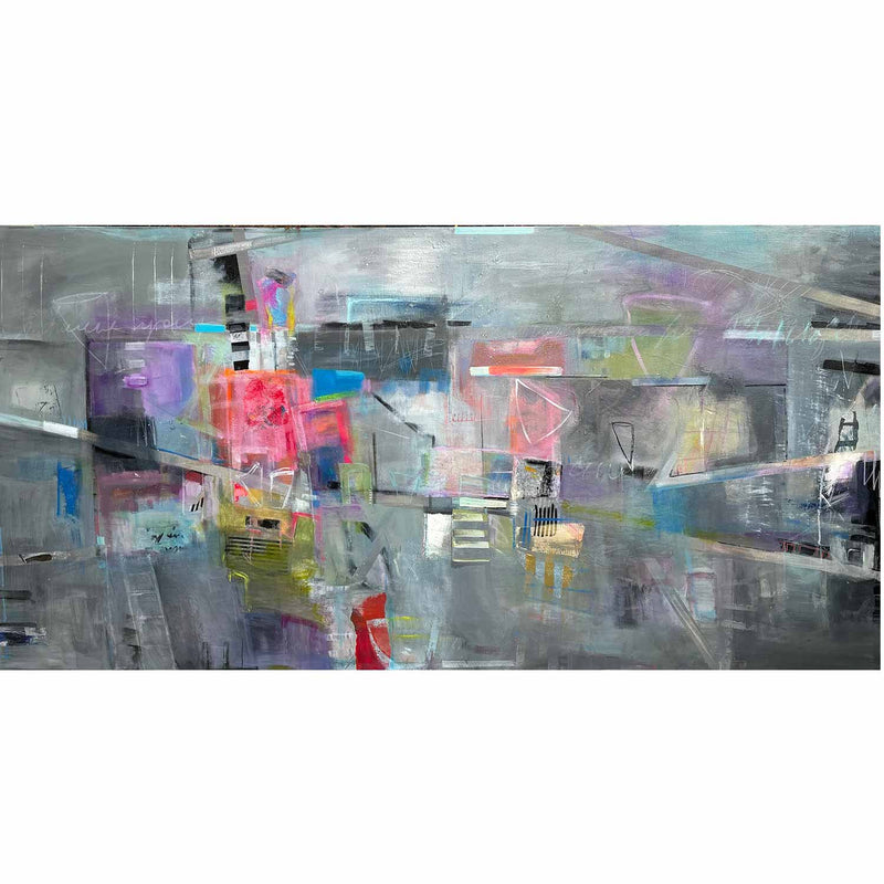 Good Times Live Here 36" x 72" Petroff Gallery 