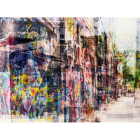 Graffiti Alley 2 33" x 33"