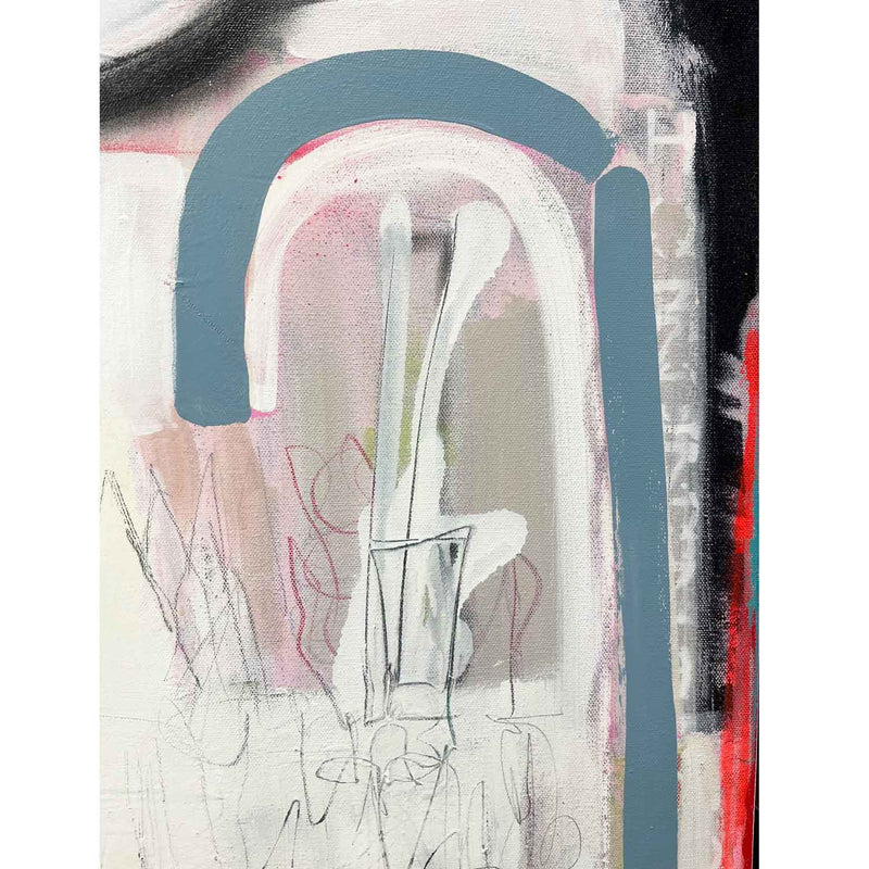 Gratitude 48x60 Diptych-Petroff Gallery-Painting
