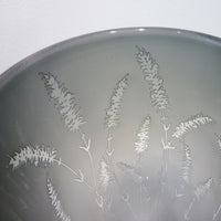 Grey Vase - Petroff Gallery - Glass Art