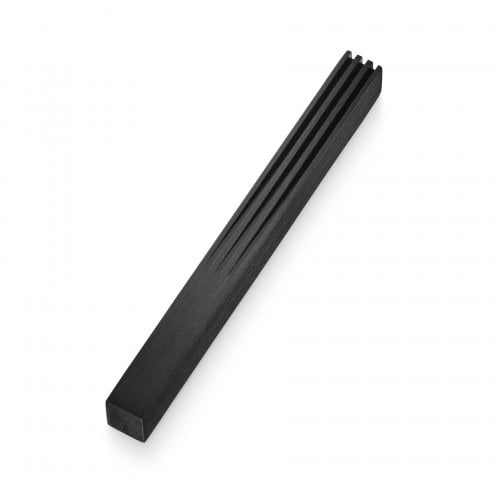 Grooves Mezuzah - Black - Petroff Gallery -  - Adi Sidler - Grooves Mezuzah - Black
