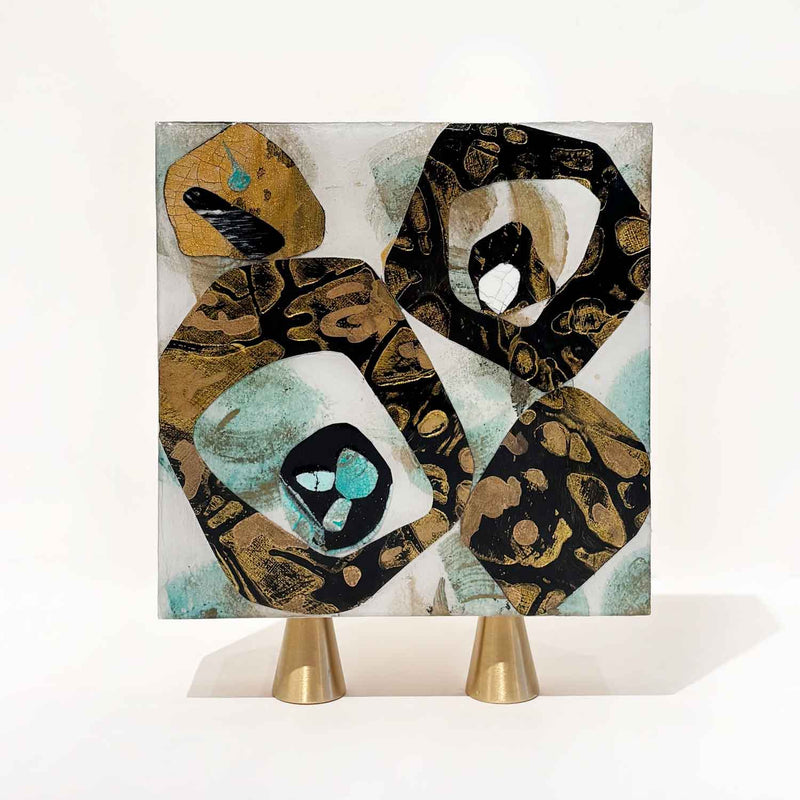 Guilded Juxtaposition - Petroff Gallery - Painting