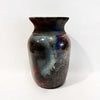 Round Flared Raku Vase - Petroff Gallery - Ceramic Art